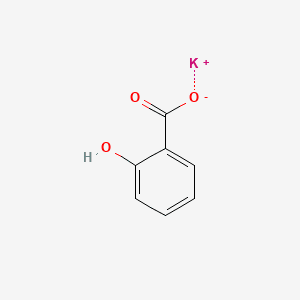 POTASSIUM SALICYLATE 분자 구조