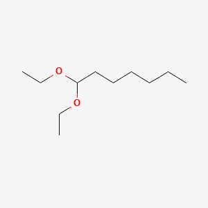 HEPTANAL DIETHYL ACETAL 분자 구조