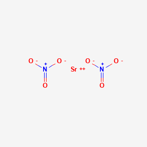 STRONTIUM NITRATE 분자 구조