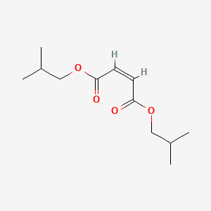 DIISOBUTYL MALEATE 분자 구조
