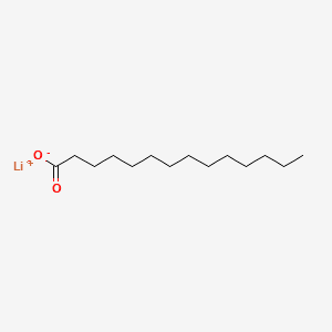 LITHIUM MYRISTATE 분자 구조