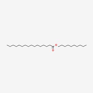 DECYL PALMITATE 분자 구조