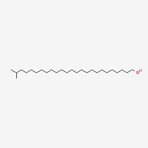 UNDECYLPENTADECANOL 분자 구조