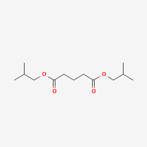 DIISOBUTYL GLUTARATE 분자 구조