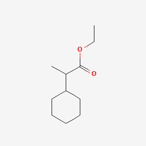 ETHYL CYCLOHEXYL PROPIONATE 분자 구조