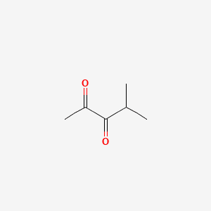 4-METHYLPENTANE-2,3-DIONE 분자 구조