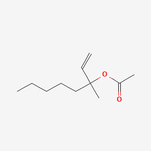 METHYLOCTENYL ACETATE 분자 구조