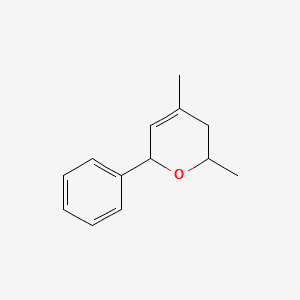 3-METHYL-1-PHENYL-2-HEXENE 1,5-EPOXIDE 분자 구조