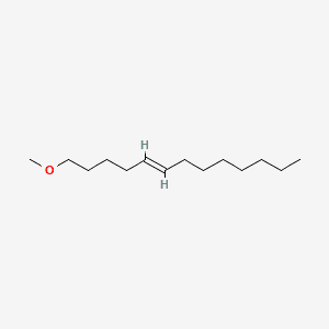 5-Tridecene, 1-methoxy- 분자 구조