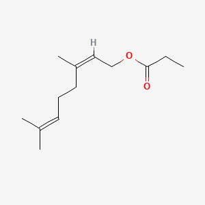 NERYL PROPIONATE 분자 구조