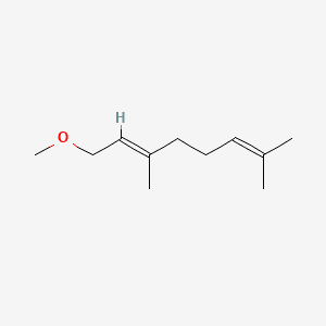 TRANS-METHOXY-DIMETHYLOCTADIENE 분자 구조