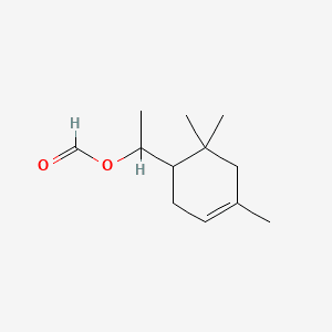 TETRAMETHYL-3-CYCLOHEXENE-1-METHYL FORMATE 분자 구조