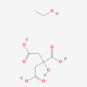 ETHYL CITRATES 분자 구조