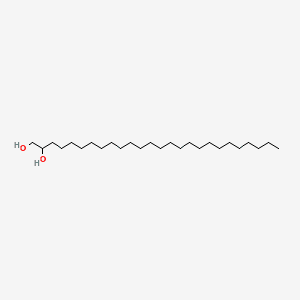 HEXACOSYL GLYCOL 분자 구조