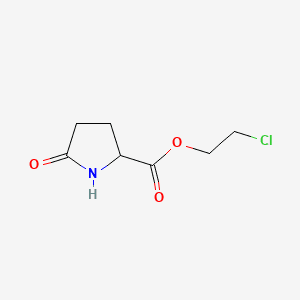 CHLOROETHYL PCA 분자 구조