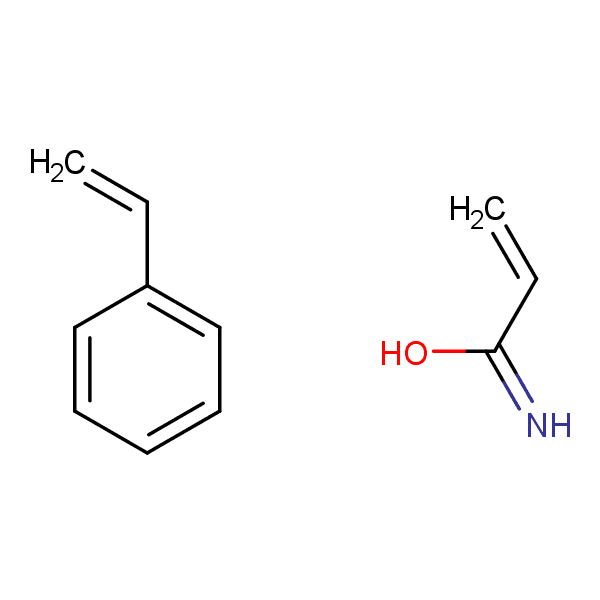 STYRENE/ACRYLAMIDE COPOLYMER 분자 구조