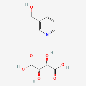NICOTINYL TARTRATE 분자 구조