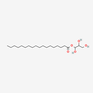 Glycerides, lard, mono- 분자 구조