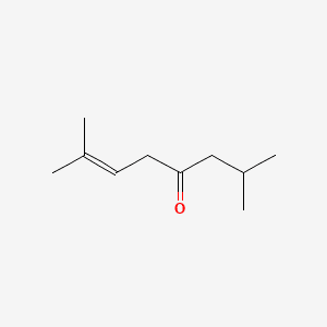2,7-DIMETHYL-6-OCTEN-4-ONE 분자 구조