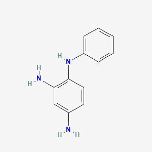 2,4-DIAMINODIPHENYLAMINE 분자 구조