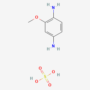 2-METHOXY-P-PHENYLENEDIAMINE SULFATE 분자 구조