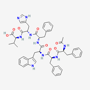 ACETYL HEXAPEPTIDE-49 분자 구조