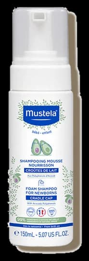 Mustela Shampoing mousse nourrisson