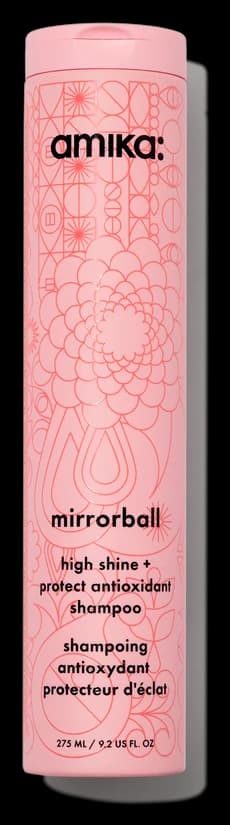 amika mirrorball | high shine + protect antioxidant shampoo