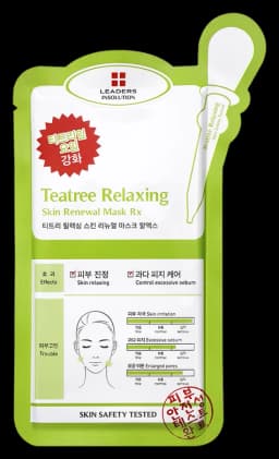 인솔루션 티트리 릴랙싱 스킨리뉴얼 마스크 Rx