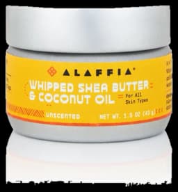 Alaffia Whipped Shea Butter & Coconut Oil - Unscented, 1.5 oz