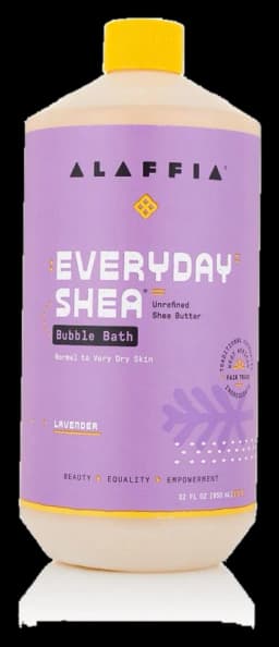 Alaffia EveryDay Shea Bubble Bath - Lavender