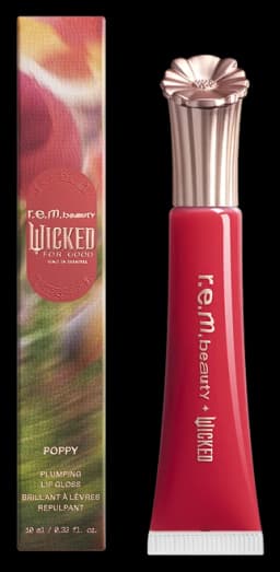 r.e.m. beauty r.e.m. beauty x Wicked: For Good Poppy Plumping Lip Gloss