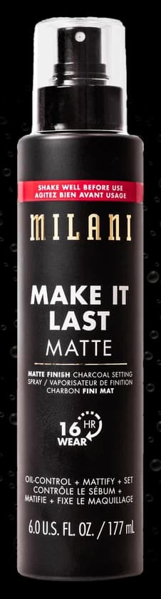 Milani Make It Last Matte - Matte Finish Charcoal Setting Spray Jumbo Size