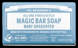 닥터브로너스 Unscented - Pure-Castile Magic Bar Soap