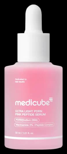 메디큐브 울트라 라이트 PDRN 핑크 펩타이드 앰플 30ml