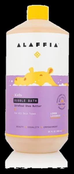 Alaffia Kids Bubble Bath - Lemon Lavender