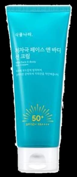 저자극 페이스 앤 바디 선 크림 150ml