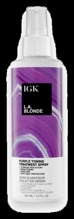 IGK Hair L.A. Blonde Purple Toning Treatment Spray