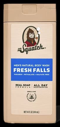 Dr. Squatch 14 oz Fresh Falls Body Wash