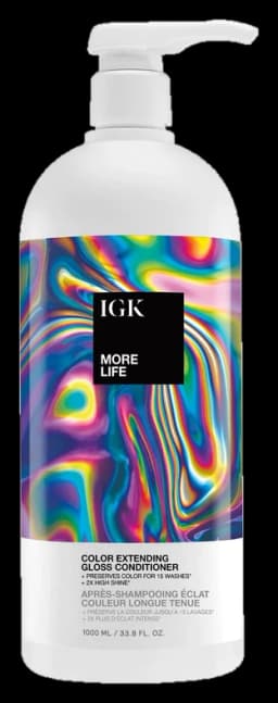 IGK Hair MORE LIFE Color Extending Conditioner Liter