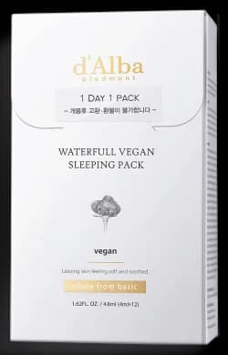 워터풀 비건 슬리핑팩 스틱 타입
