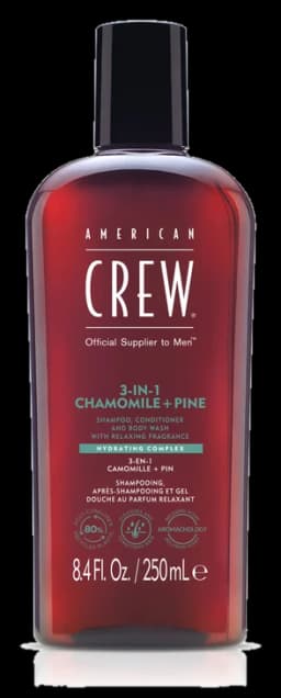 American Crew 3-IN-1 CHAMOMILE + PINE