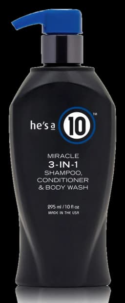 It's a 10 He's a 10 Mens 3-in-1 Daily Shampoo, Conditioner & Body Wash