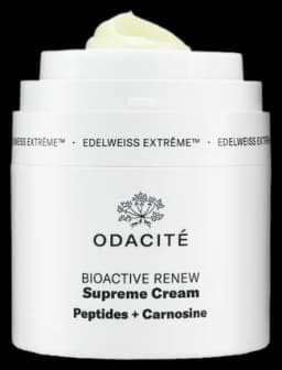 Odacite Bioactive Renew Supreme Cream • Edelweiss Extrême® • Peptides + Carnosine