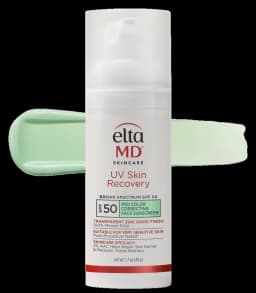 EltaMD UV Skin Recovery Red Color Correcting Green Tint Broad Spectrum SPF 50
