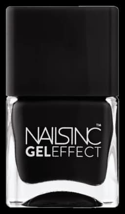 Nails.INC Black Taxi Gel Effect Nail Polish