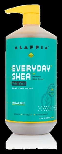 Alaffia EveryDay Shea Body Wash - Vanilla Mint 32 oz