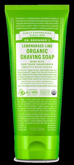 닥터브로너스 Lemongrass Lime - Organic Shaving Soaps