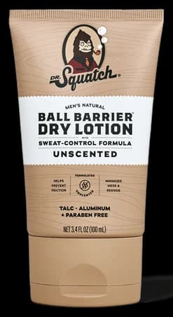 Dr. Squatch Unscented Dry Lotion