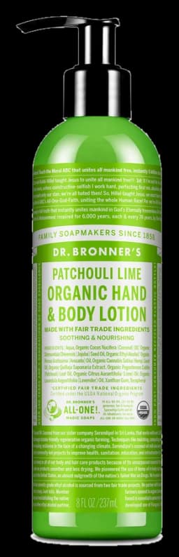 닥터브로너스 Patchouli Lime - Organic Lotions